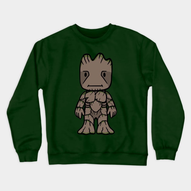 Friendly Tree Crewneck Sweatshirt by Andriu